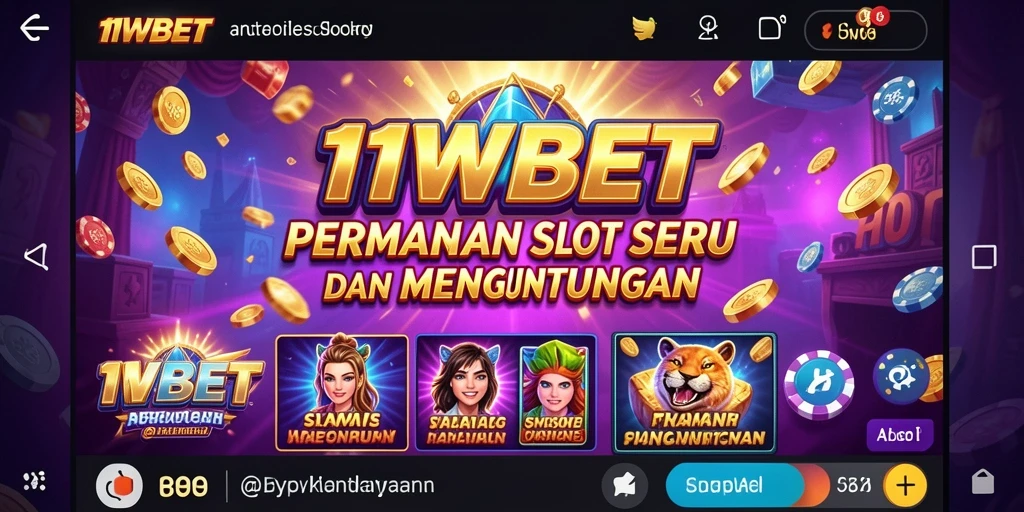 Tampilan menarik dari permainan Slot di 11WBET dengan grafis memukau.