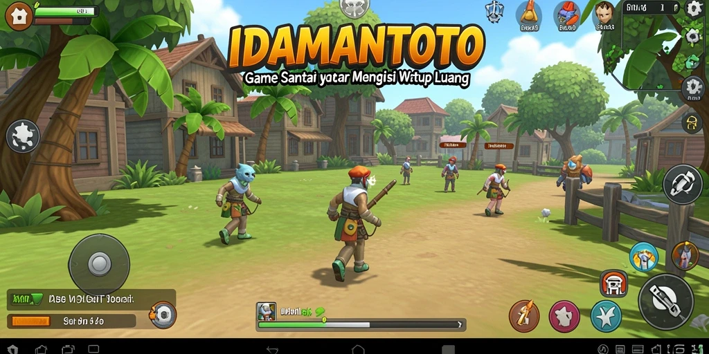 Tangkapan layar utama IDAMANTOTO yang menunjukkan aksi gameplay yang menyenangkan.
