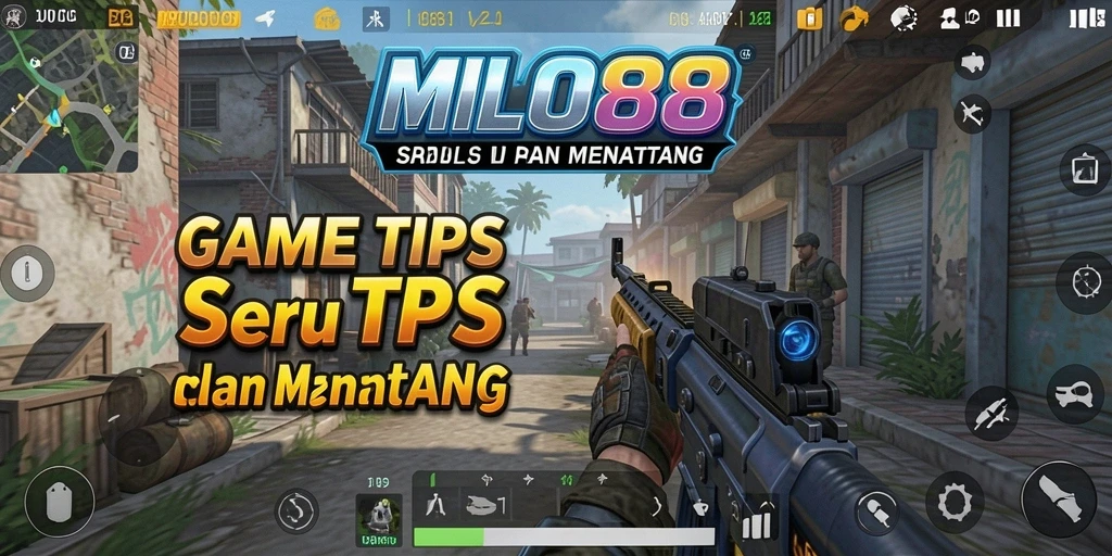 Tampilan gameplay fantastis dari MILO88 di mode TPS.