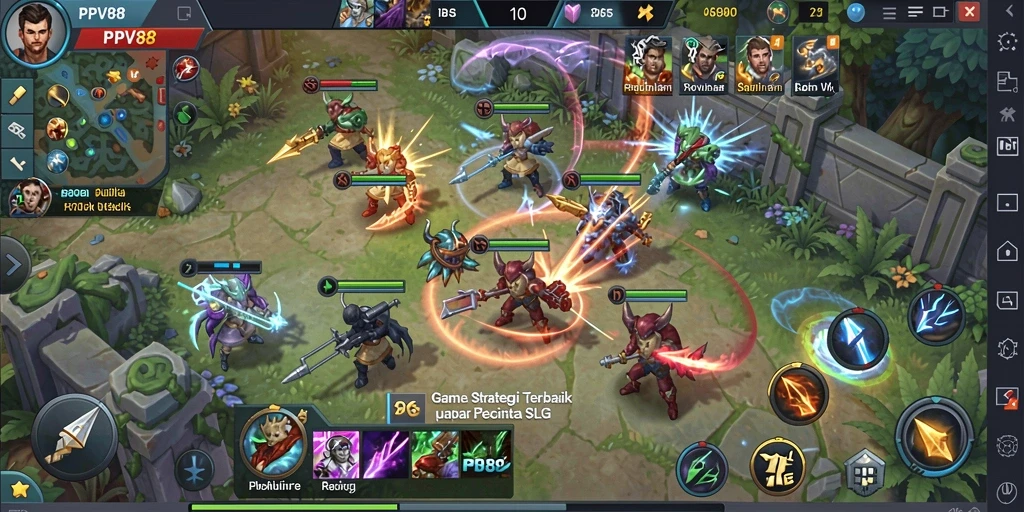Tampilan gameplay PPV88 yang menarik dan dinamis.