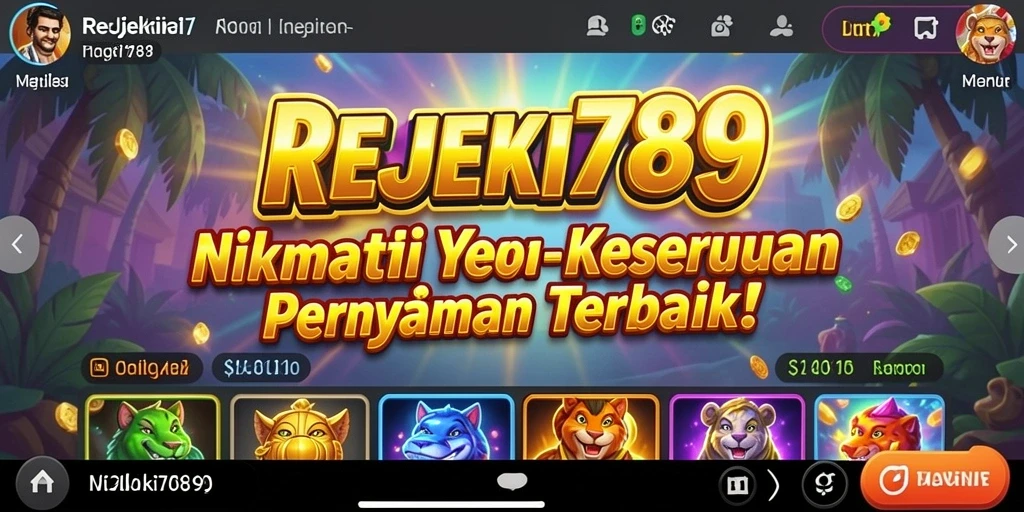 Tampilan screenshot REJEKI789 yang menampilkan keseruan gameplay Slot.