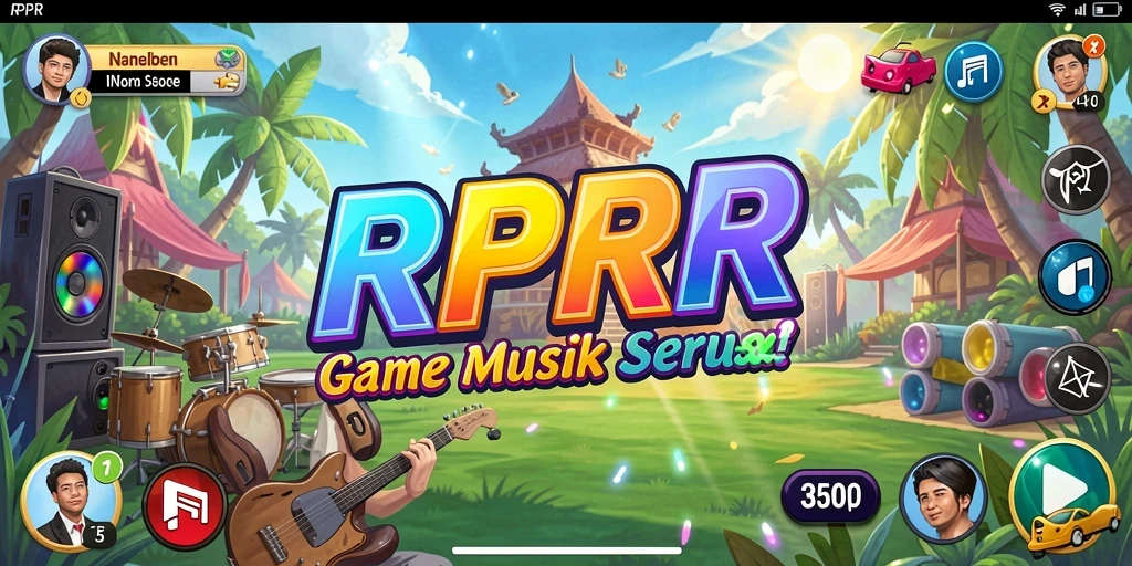 Tampilan gameplay RPRR yang seru dan interaktif.