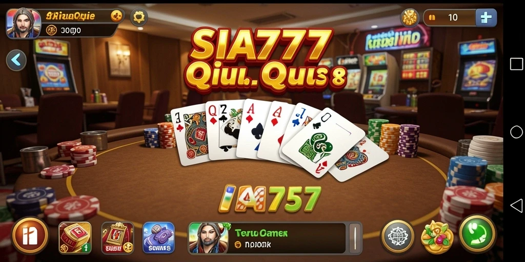 Tampilan gameplay QiuQiu yang seru dan menarik di SIA777.