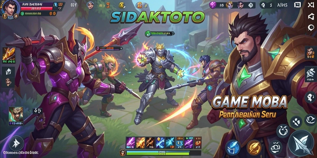 Gameplay seru SIDAKTOTO dalam aksi tim.