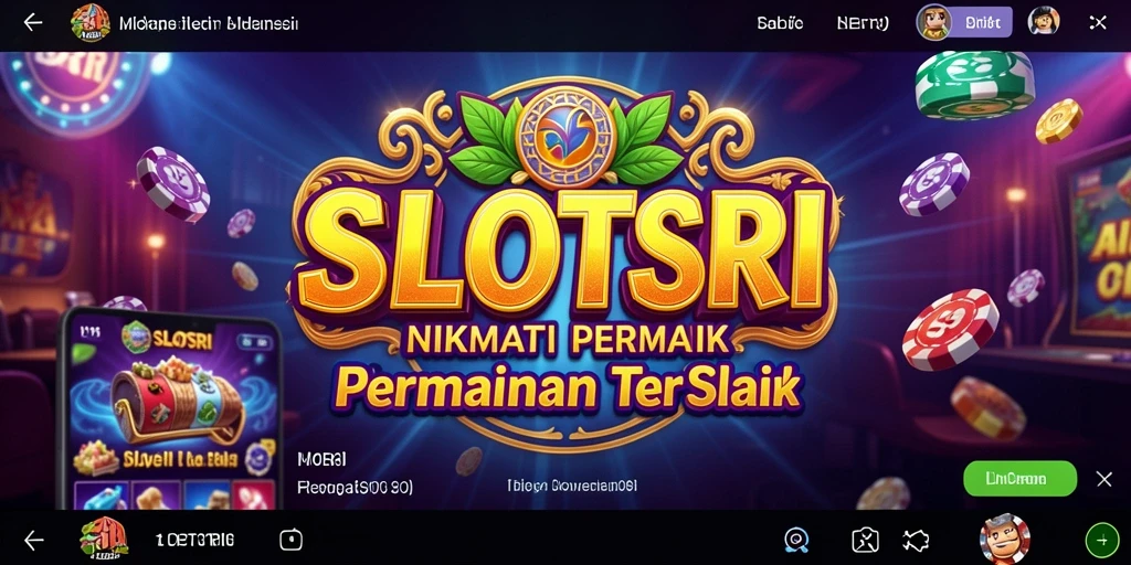 Tampilan gameplay SLOTSRI yang menghibur dan menegangkan.
