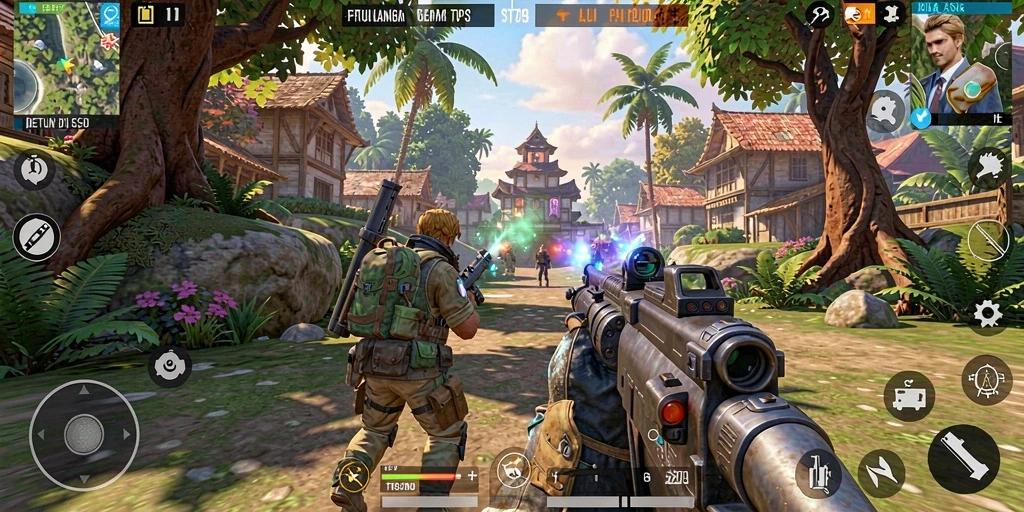 Tampilan gameplay ST789 yang mendebarkan dan penuh aksi.