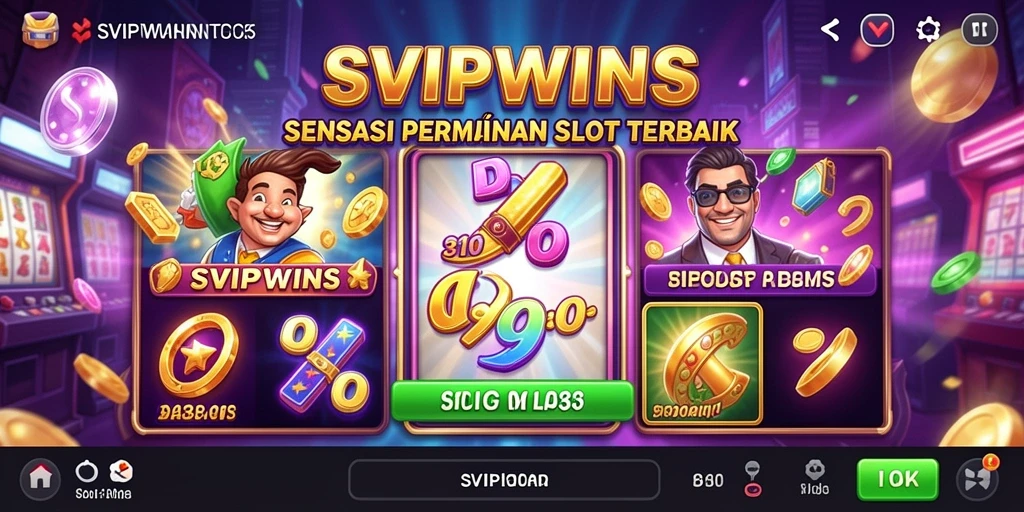 Screenshot gameplay SVIPWINS yang menampilkan keseruan permainan Slot.