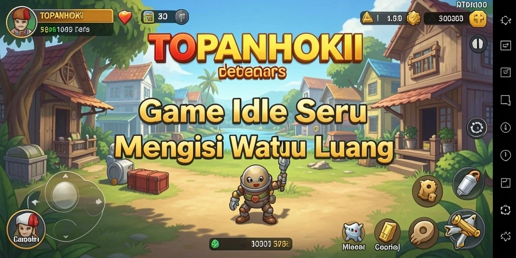 Tangkapan layar gameplay menarik dari <strong>TOPANHOKI</strong> menunjukkan aksi seru game Idle.