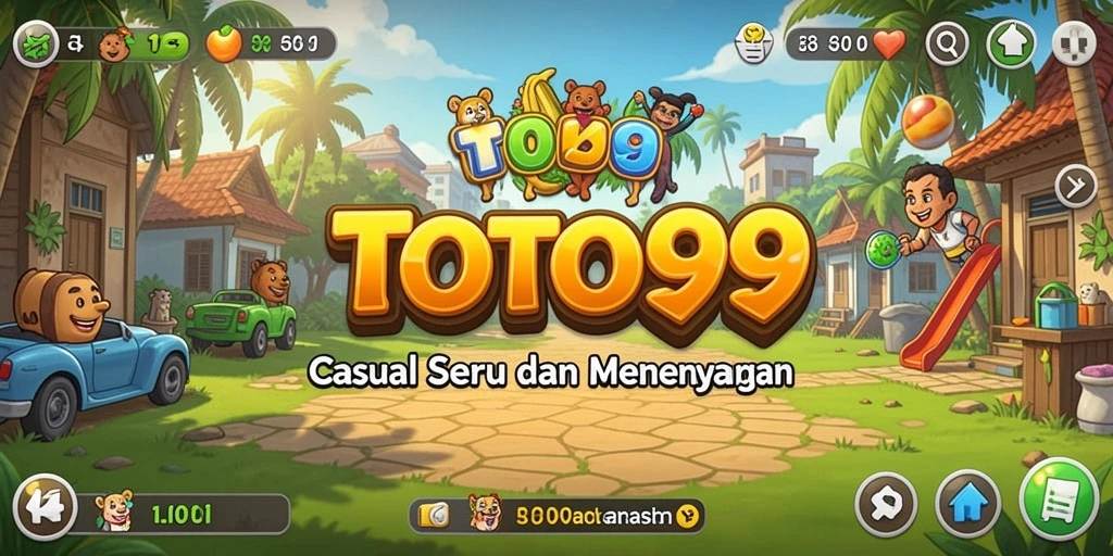 Tampilan gameplay seru dan penuh warna dalam TOTO99.
