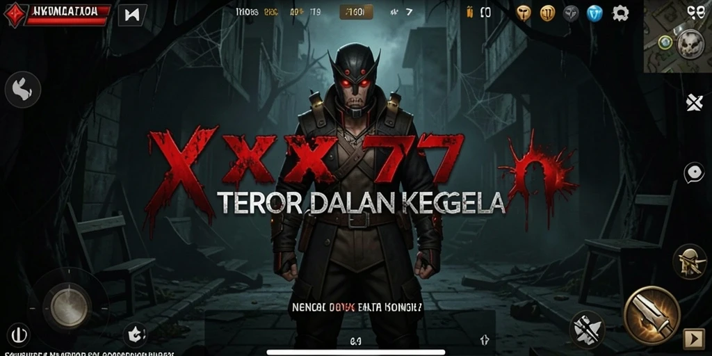 Menggambarkan suasana menyeramkan dalam gameplay XXX777.